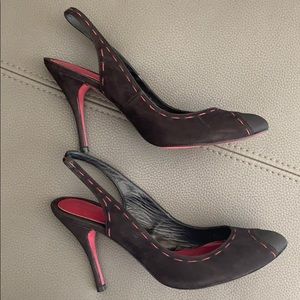 Te Casan by Gaetano Perrone Suede Leather High Heel Shoes